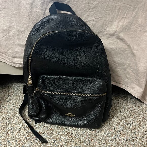 Large court Coach backpack - Picture 1 of 6